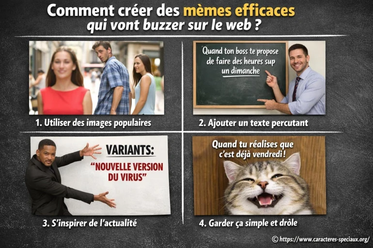 Créer des memes efficaces : le guide adapté à chaque plateforme