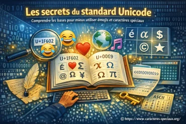 Unicode : comprendre les bases pour mieux utiliser émojis et caractères spéciaux