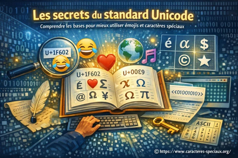 Unicode : comprendre les bases pour mieux utiliser émojis et caractères spéciaux