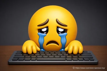 Faire un emoji qui pleure avec le clavier : comment le créer facilement ?