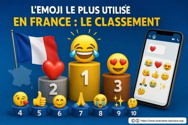 L'emoji le plus utilisé en France : quel est le classement complet ?