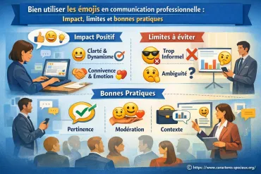 Bien utiliser les émojis en communication professionnelle : impact, limites et bonnes pratiques